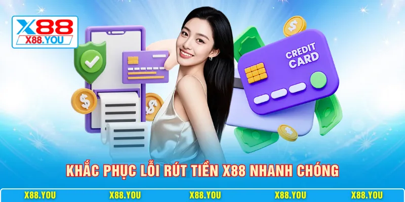 Khắc phục lỗi rút tiền X88 nhanh chóng